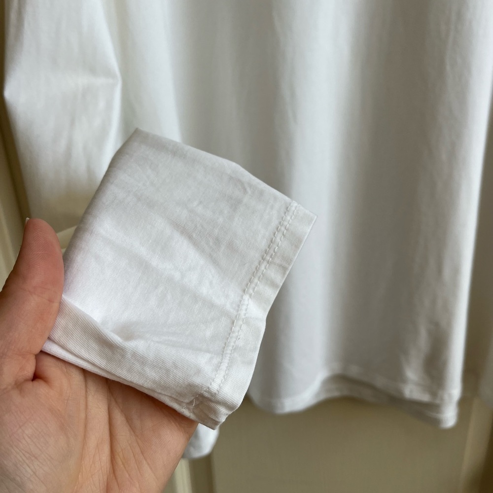 J.Jill White Long Sleeve Turtleneck Soft Pure Jill Material - Picture 4 of 9